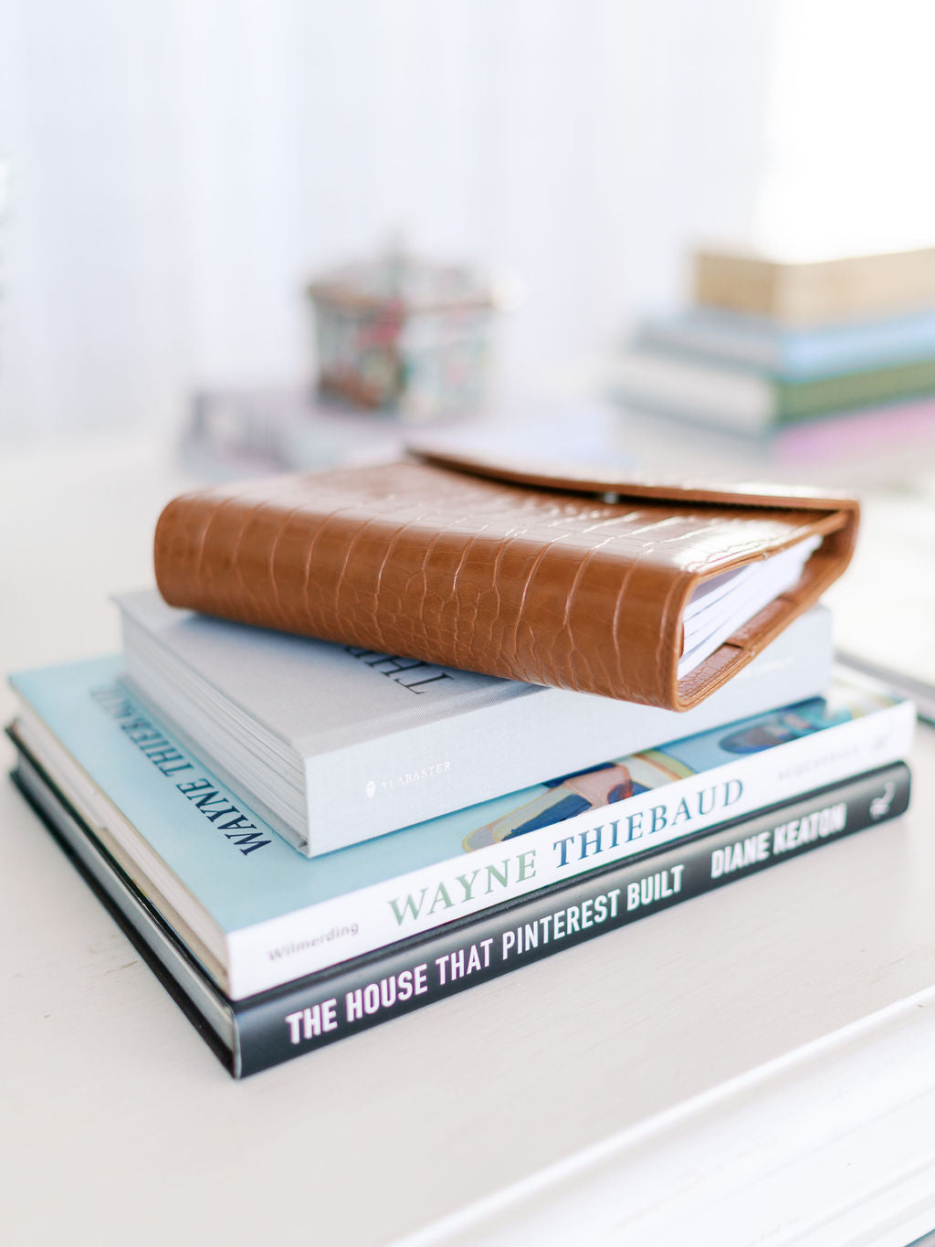 Croc A5 Binder (6-Ring) Caramel