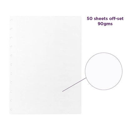 Notebook Refill White 90g Large 8.2 x 11 Inches