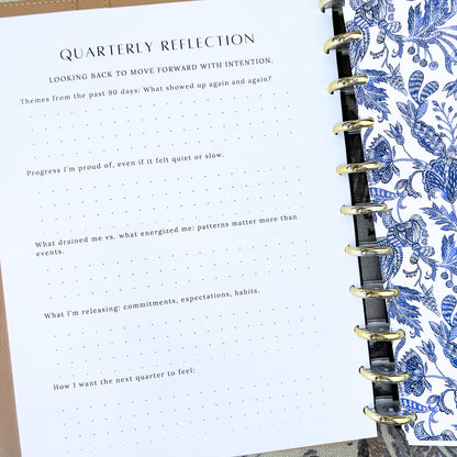 Daily Dashboard - Journaler's Edition - Letter Size - Q2 2026