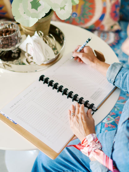 Black Friday Special- Letter Sized Daily Dashboard: Discbound Cover + Q1 & Q2 Inserts