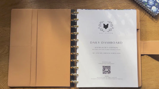 Quarterly Subscription Box- Daily Dashboard Planner - Journaler's Edition